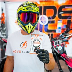 Supermoto Mirror - Universal Handlebar Mounted Mini Mirror
