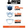 X-Beam fits on GasGas 2021-23 - E-marked-X-Beam - Législation routière-Movetronix Shop - Special motorbike products & accessories