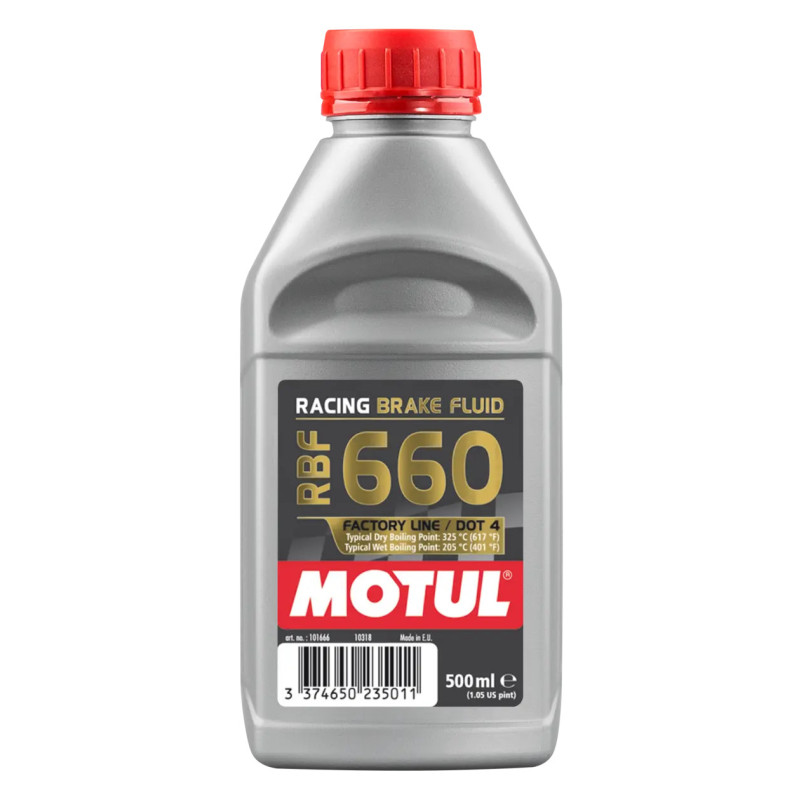 MOTUL RBF 660 RACING BRAKE FLUID DOT 4 - 500 ML
