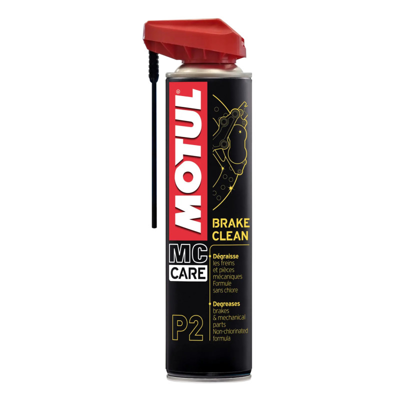 Spray nettoyant freins Motul P2 – 400 ml-Lavage et entretien-Movetronix Shop - Special motorbike products & accessories