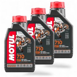 2T Olio miscela Motul 710 Off Road - 1 litro