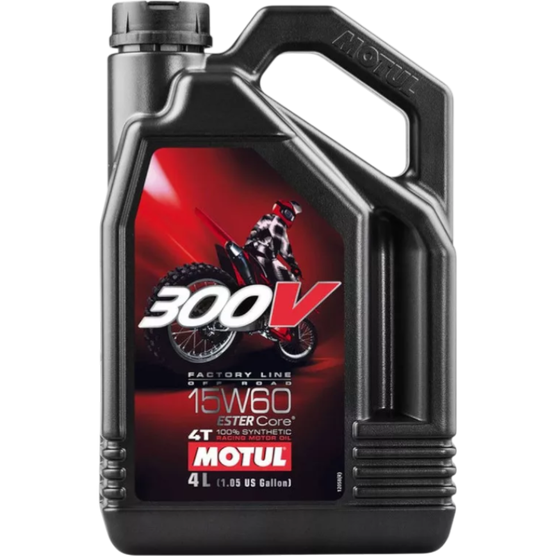 MOTUL 300V 4T FACTORY LINE ROAD RACING 15W-60 4L
