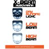 X-Beam fits on Husqvarna - E-marked-X-Beam - Street legal-Movetronix Shop - Special motorbike products & accessories