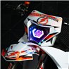 HexBeam Carbon Fiber Edition RGBW pour KTM 2024+.-HexBeam - Forme hexagonale -Movetronix Shop - Special motorbike products & accessories