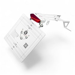 Sherco-Compatible - Retractable Plateholder