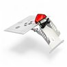 Husqvarna-Compatible - Retractable Plateholder-Klappbare Kennzeichenhalter-Movetronix Shop - Special motorbike products & accessories