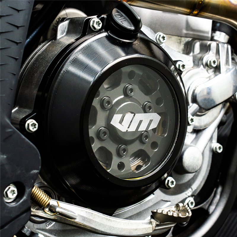 CNC Transparent Clutch Cover KTM/HSQ/GASGAS by VM Racing