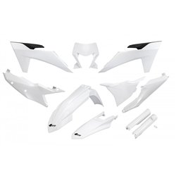 KTM EXC UFO Plastic Kit 125-500 2024-2025 - Black