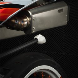 Bunter Supermoto Seitenständer-Fuß