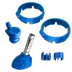 Match your bike - Metallic Blue Bundle