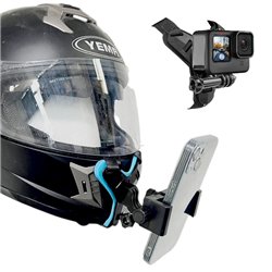 Helmet Chin Phone & Gopro Mount