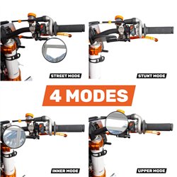 Premium Supermoto Mirrors E-Marked