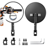 Premium Supermoto Spiegel (mit E-Nummer) - CNC-Aluminium-Lenkerklappspiegel, 360° Multi-Winkel - Universal-Spiegel-Movetronix Shop - Special motorbike products & accessories
