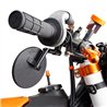 Premium Supermoto Mirrors (E-Mark) - Rétroviseurs de guidon pliants en aluminium CNC, 360° multi-angles - Universel-Miroirs-Movetronix Shop - Special motorbike products & accessories