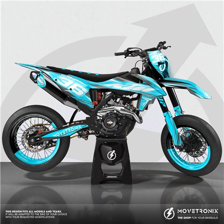 Full Send - Graphics Kit - Semi Custom | Premium Graphics | Supermo ...