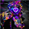HeartBeam 4.0 RGBW | Choose Model-HexBeam - Hexagon shaped-Movetronix Shop - Special motorbike products & accessories
