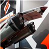 Exhaust Crash Protector – Carbon Design Supermoto Muffler Guard (Universal)-Stunt & Crash Protection-Movetronix Shop - Special motorbike products & accessories