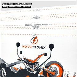International Movetronix Adapter Plate for Retractable/Removable Plateholders
