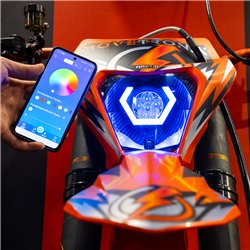 HexBeam Carbon Fiber Edition RGBW - fits on KTM/GasGas
