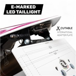 KTM-Compatible - Retractable Plateholder