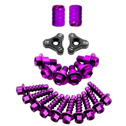 Colored CNC Screws for Plastic Kit