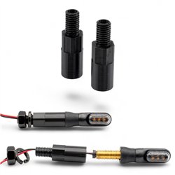 Rallonges pour indicateurs de 22 mm avec adaptateur M8
