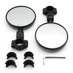 Set di 2 specchietti Supermoto Flexi - Omologati E