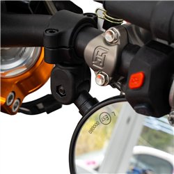 Supermoto Flexi Mirror - E-Marked
