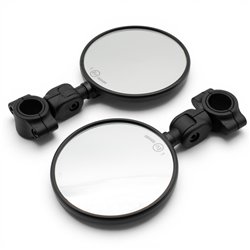 Super Street Bundle - Supermoto Mirrors + Indicator Set
