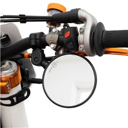 Super Street Bundle - Supermoto Mirrors + Indicator Set