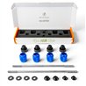 CNC-gefräste Stuntpegs für Supermoto – Universelles Achsschleifer-Set mit austauschbaren Kappen-Stunt- und Crashschutz-Movetronix Shop - Special motorbike products & accessories