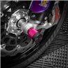 CNC Stuntpegs for Supermoto – Universal Axle Slider Kit with Replaceable Caps-Stunt & Crash Protection-Movetronix Shop - Special motorbike products & accessories