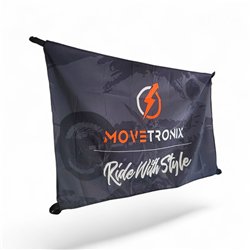 Movetronix Flag - Black