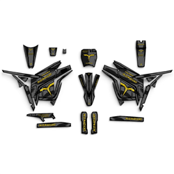 HENTAI MATT BLACK Graphics Kit – Talaria Komodo
