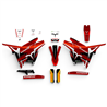 Red Sport Type 1 Grafik-Kit – Talaria Komodo-Talaria Parts-Movetronix Shop - Special motorbike products & accessories