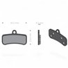 TP-01E Metal-Ceramic Brake Pads - Talaria Sting-Talaria Parts-Movetronix Shop - Special motorbike products & accessories