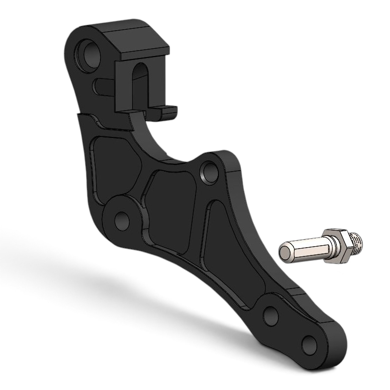 Moto-Master Caliper Adapter Bracket 320mm – Sherco-Disc Adapters-Movetronix Shop - Special motorbike products & accessories