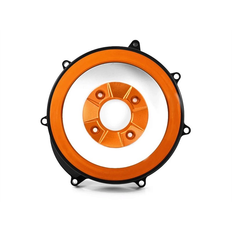 Couvercle d'embrayage transparent Septar – KTM 690 (2026)-Pièces CNC-Movetronix Shop - Special motorbike products & accessories
