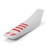  ONEGRIPPER Ribbed - White/Red-Ribbed-Movetronix Shop - Special motorbike products & accessories